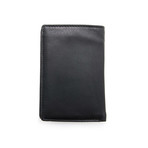 Caleb Tri-Fold Wallet // Black