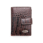 Nicolas Key Chain Wallet // Brown