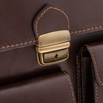 Vicente Briefcase // Brown