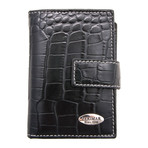 Nicolas Key Chain Wallet // Black