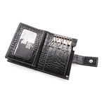 Nicolas Key Chain Wallet // Black