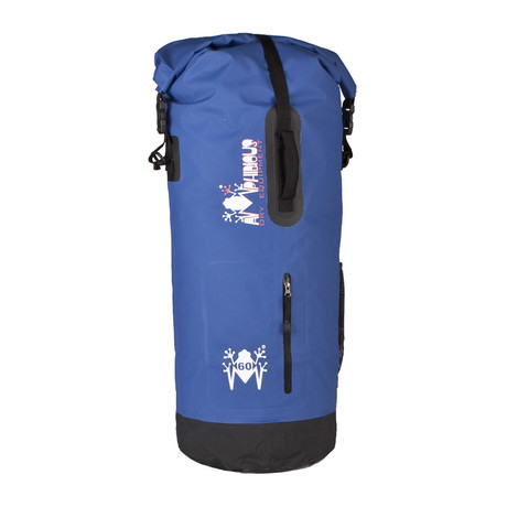 Mako Dry Tube Bag // Blue