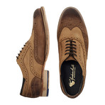 Harwood Wing Tip Brogue Oxford // Tan (UK: 11)