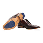 Gisburn Double Wing Tip Oxford // Bordeaux (UK: 8)