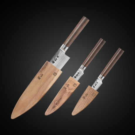 J Series // 3-Piece Starter Knife Set + Sheath