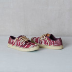 Heisei Striped Sneaker // Red (Euro: 44)