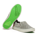 Soumei Perforated Suede Perforated Slip-On // Grey (Euro: 42)