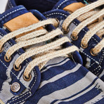 Heisei Striped Sneaker // Mood Blue (Euro: 42)
