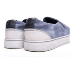 Soumei Perforated Suede Perforated Slip-On // Cool Grey (Euro: 43)