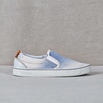 Soumei Slip-On Sneaker // White + Sky Blue (Euro: 44)
