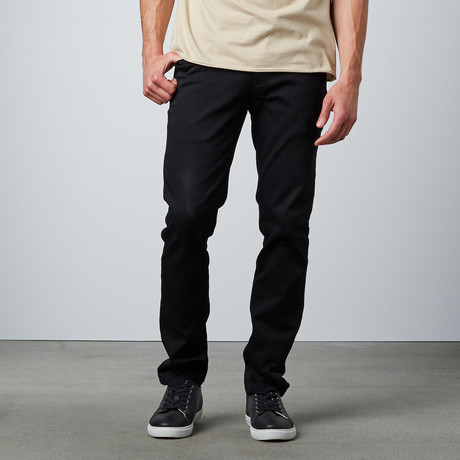 Basic Skinny Jeans // Black (32WX32L)