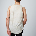 Tie-Dye CB Tall Tank // Khaki (L)