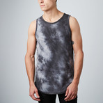 Tie-Dye CB Tall Tank // Black (M)