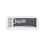 Tin Pen Tool (Pocket Knife + LED Flashlight)