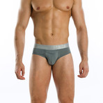 Hole Pocket Brief // Grey (L)