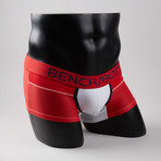 Low Rise Boxer Brief // Red (M)