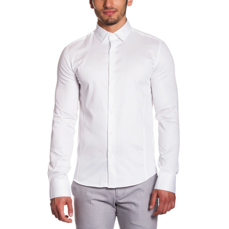 Sheen Button-Up // White (S)