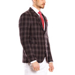 Plaid Sport Coat // Black (Euro: 52)