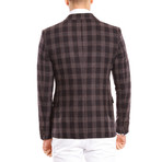 Plaid Sport Coat // Black (Euro: 52)