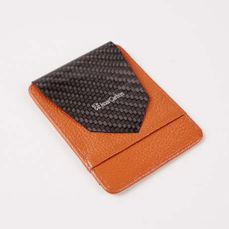 B15 Wallet + 3 Point Money Clip // Brown (Twill)