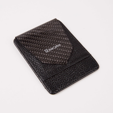 B15 Wallet + 3 Point Money Clip // Black (Twill)