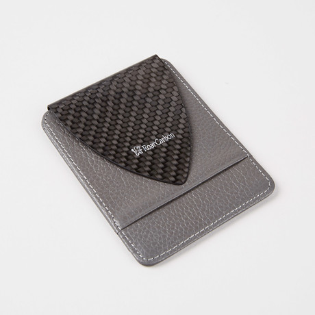 B15 Wallet + 1 Point Money Clip // Gray (Twill)