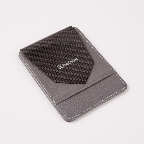 B15 Wallet + 3 Point Money Clip // Gray (Twill)