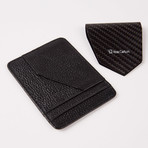 B15 Wallet + 3 Point Money Clip // Black (Twill)