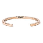 Miami Cuff // Brass