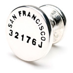 San Francisco Cufflinks // Steel