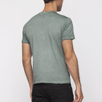 X-Ram-L'Uomo // Centaur Slim Fit T-Shirt // Oil Green (M)