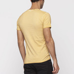 X-Ram-L'Uomo // Satyr Slim Fit T-Shirt // Mustard (M)