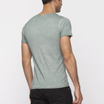 X-Ram-L'Uomo // Satyr Slim Fit T-Shirt // Mint Green (L)