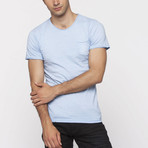 X-Ram-L'Uomo // Orion Slim Fit T-Shirt // Blue (XL)