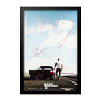 Cast Signed Movie Poster // Fast & Furious 6