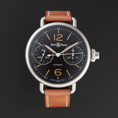 Bell & Ross WW1 Chrono Monopoussoir Heritage Automatic // BRWW1-MONO-HER/SCA // Store Display