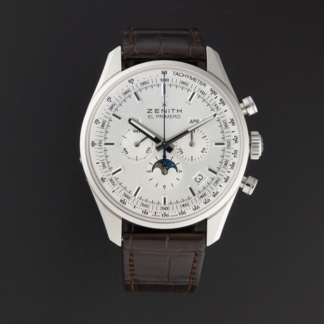 Zenith El Primero 410 Complete Calendar Moonphase Automatic // 03.2091.410/01.C494 // Store Display