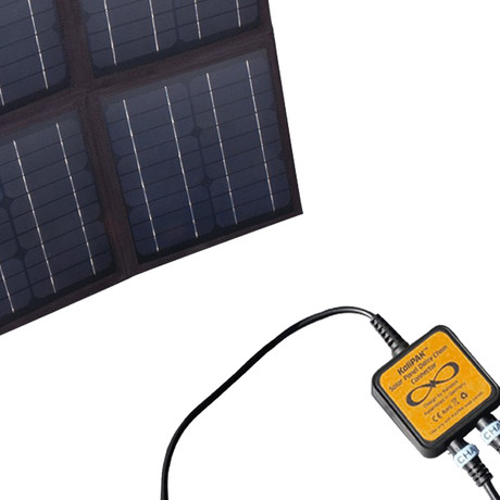 KaliPAK // 40-Watt 4X FlexBow Solar Panel + Daisy Chain Connector