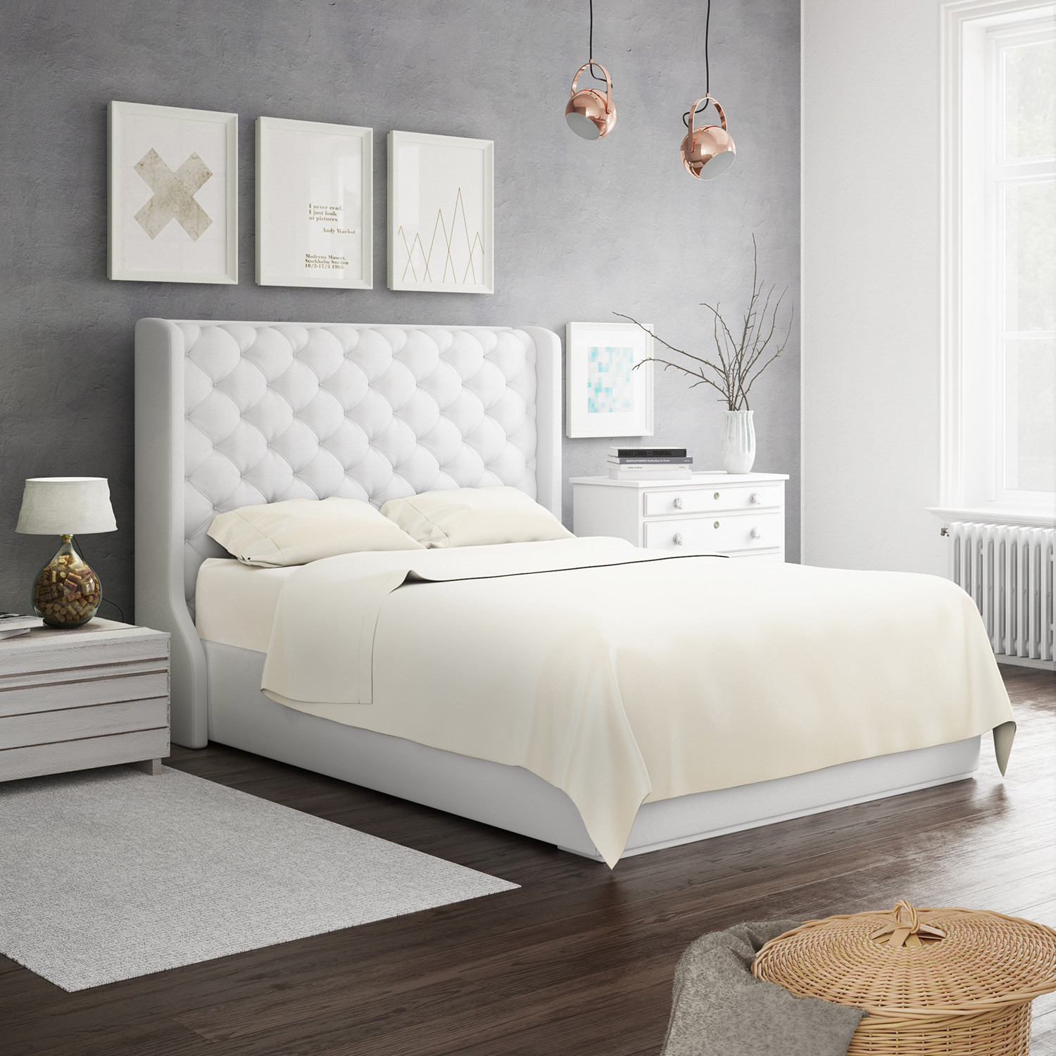 Bed In The Bag Luxury Bamboo Sheets Ivory Queen Sheet Bed In The Bag Luxury Bamboo Sheets Ivory Queen