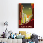 Teach on Mars (18"W x 26"H x 1.25"D)
