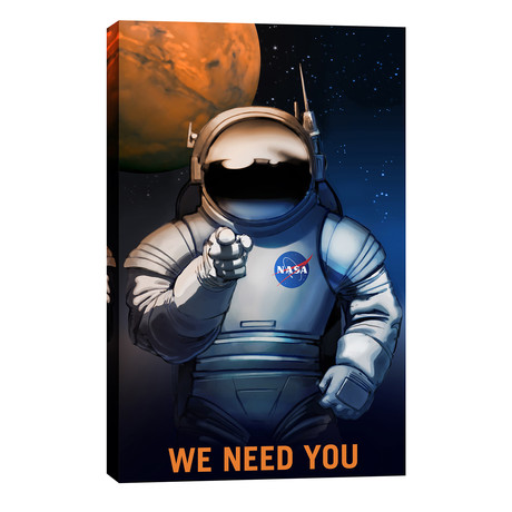 We Need You (18"W x 26"H x 1.25"D)