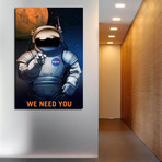 We Need You (18"W x 26"H x 1.25"D)