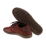 Stitched Lace-Up Moccasin Chukka // Bordeaux Nubuck (Euro: 41)