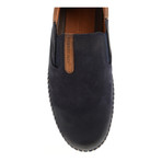 Suede Moccasin Slip-On Sneaker // Dark Blue (Euro: 40)