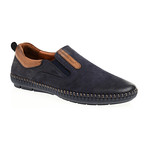 Suede Moccasin Slip-On Sneaker // Dark Blue (Euro: 40)