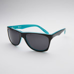 JohnnyJohn // Black + Turquoise Polar
