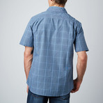 Sarawan Short Sleeve Collar Shirt // Shasta Blue (L)