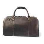Pereira Front Pocket Travel Bag // Dark Brown