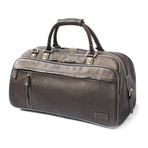 Pereira Front Pocket Travel Bag // Dark Brown