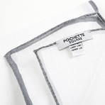 Argent Trop Chic // White + Grey + Navy